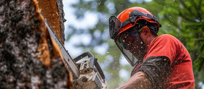 Tree Loppers at Work